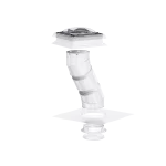 Světlovod s pevným tubusem VELUX TCR pro ploché střechy, 35 cm průměr