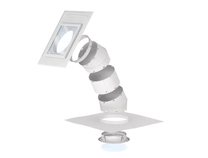 Světlovod s pevným tubusem VELUX TLR pro ploché střešní krytiny