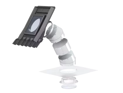 Světlovod s pevným tubusem VELUX TWR pro profilované střešní krytiny