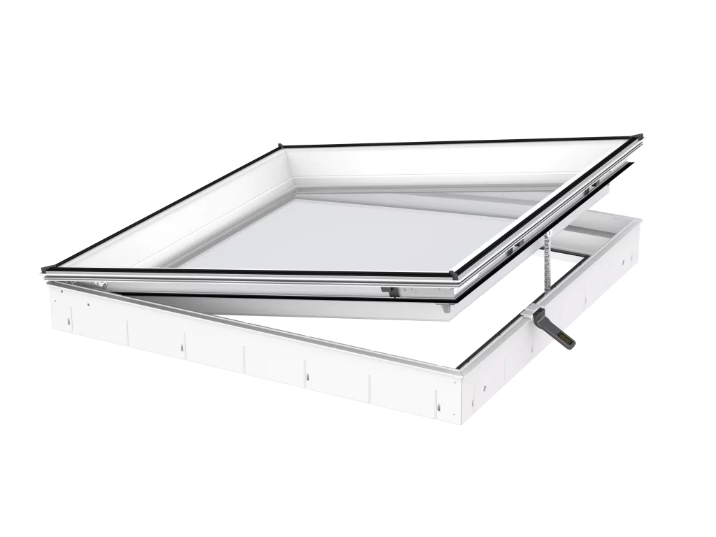 Elektrický světlík pro ploché střechy VELUX CVU, základna