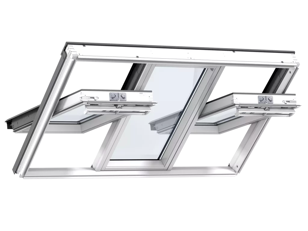 Kyvné střešní okno s horním ovládáním VELUX GGLS 3v1